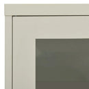 vidaXL világosszürke acél irodai szekrény 90 x 40 x 70 cm