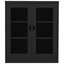 vidaXL antracitszürke acél irodai szekrény 90 x 40 x 105 cm