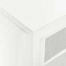 vidaXL fehér acél tolóajtós szekrény 90 x 40 x 90 cm