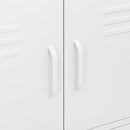 vidaXL fehér acél tárolószekrény 80 x 35 x 101,5 cm