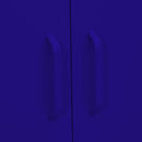 vidaXL tengerészkék acél tárolószekrény 80 x 35 x 101,5 cm