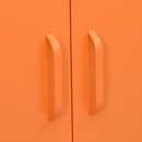 vidaXL narancssárga acél tárolószekrény 80 x 35 x 101,5 cm