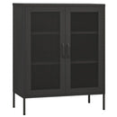 vidaXL antracitszürke acél tárolószekrény 80 x 35 x 101,5 cm