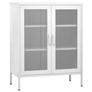 vidaXL fehér acél tárolószekrény 80 x 35 x 101,5 cm