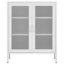 vidaXL fehér acél tárolószekrény 80 x 35 x 101,5 cm