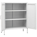 vidaXL fehér acél tárolószekrény 80 x 35 x 101,5 cm