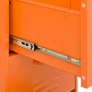 vidaXL narancssárga acél tárolószekrény 42,5x35x101,5 cm