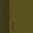 vidaXL olívazöld acél tárolószekrény 42,5 x 35 x 101,5 cm