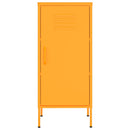 vidaXL mustársárga acél tárolószekrény 42,5 x 35 x 101,5 cm