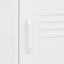 vidaXL fehér acél éjjeliszekrény 35 x 35 x 51 cm