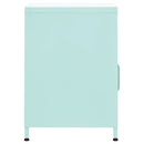 vidaXL mentazöld acél éjjeliszekrény 35 x 35 x 51 cm