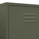 vidaXL olívazöld acél ruhásszekrény 90 x 50 x 180 cm