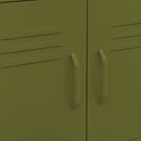 vidaXL olívazöld acél tárolószekrény 60 x 35 x 56 cm