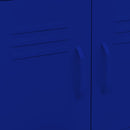 vidaXL tengerészkék acél tárolószekrény 60 x 35 x 56 cm