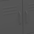 vidaXL antracitszürke acél tárolószekrény 60 x 35 x 56 cm