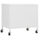 vidaXL fehér acél tárolószekrény 60 x 35 x 56 cm
