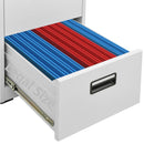 vidaXL világosszürke acél irattartó szekrény 46 x 62 x 164 cm