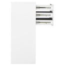 vidaXL fehér acél irodai szekrény 90 x 40 x 102 cm