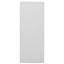 vidaXL világosszürke acél irodai szekrény 90 x 40 x 102 cm