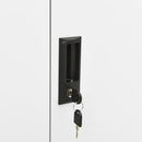 vidaXL fehér acél irodai szekrény 90 x 40 x 102 cm