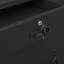 vidaXL antracitszürke acél irodai szekrény 90 x 40 x 102 cm