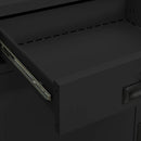 vidaXL antracitszürke acél irodai szekrény 90 x 40 x 102 cm