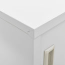 vidaXL világosszürke acél zárható szekrény 90 x 45 x 92,5 cm