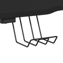 vidaXL fekete ZZ-lábú gamer asztal 110 x 60 x 75 cm