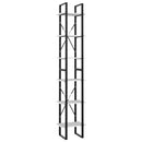 vidaXL 6-szintes fehér szerelt fa könyvszekrény 40 x 30 x 210 cm