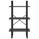 vidaXL szürke forgácslap tárolópolc 60 x 30 x 105 cm