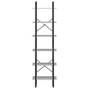 vidaXL betonszürke szerelt fa tárolópolc 60 x 30 x 210 cm