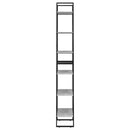 vidaXL betonszürke szerelt fa tárolópolc 60 x 30 x 210 cm