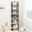 vidaXL fehér tömör fenyőfa tárolópolc 60 x 30 x 210 cm