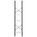 vidaXL fehér tömör fenyőfa tárolópolc 60 x 30 x 210 cm
