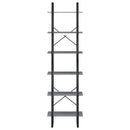 vidaXL szürke tömör fenyőfa tárolópolc 60 x 30 x 210 cm