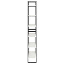 vidaXL fehér tömör fenyőfa magasszekrény 80 x 30 x 210 cm