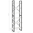 vidaXL fehér tömör fenyőfa magasszekrény 80 x 30 x 210 cm