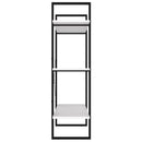 vidaXL fehér forgácslap könyvszekrény 100 x 30 x 105 cm