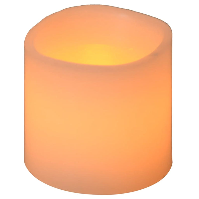 vidaXL 24 db meleg fehér LED-es gyertya