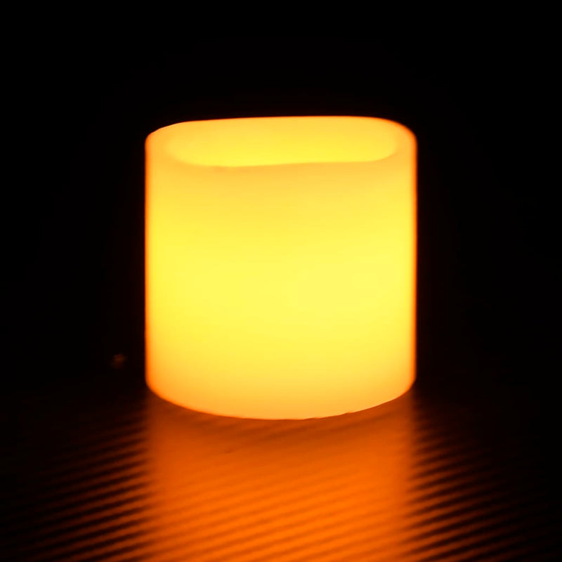 vidaXL 24 db meleg fehér LED-es gyertya