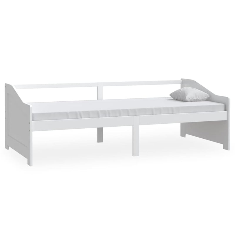 vidaXL fehér 3 személyes tömör fenyőfa kanapéágy 90 x 200 cm