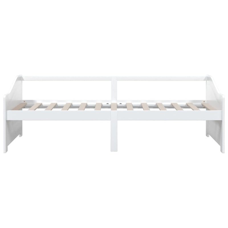 vidaXL fehér 3 személyes tömör fenyőfa kanapéágy 90 x 200 cm