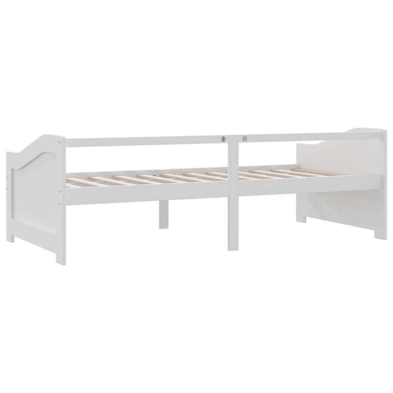 vidaXL fehér 3 személyes tömör fenyőfa kanapéágy 90 x 200 cm