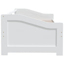 vidaXL fehér 3 személyes tömör fenyőfa kanapéágy 90 x 200 cm