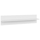 vidaXL 2 db fehér forgácslap fali polc 80 x 11,5 x 18 cm