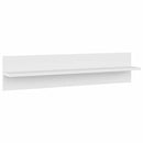 vidaXL 2 db fehér forgácslap fali polc 80 x 11,5 x 18 cm