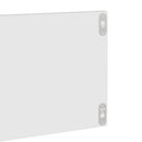 vidaXL 2 db fehér forgácslap fali polc 80 x 11,5 x 18 cm