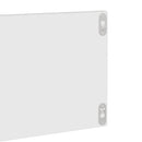 vidaXL 2 db fehér forgácslap fali polc 80 x 11,5 x 18 cm