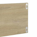 vidaXL 4 db sonoma-tölgyszínű forgácslap fali polc 80 x 11,5 x 18 cm
