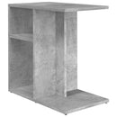 vidaXL betonszürke forgácslap kisasztal 50 x 30 x 50 cm